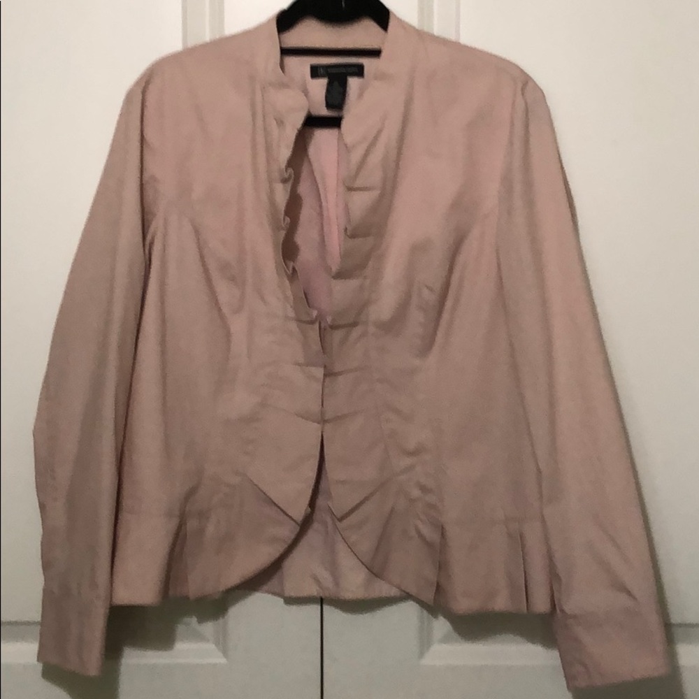 Light Pink Ruffle Jacket